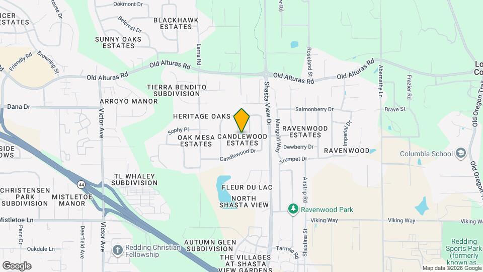 1575 Fresia Way Map and Location Details