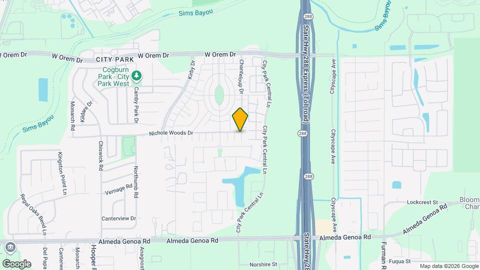 1523 Nichole Woods Dr Map and Location Details