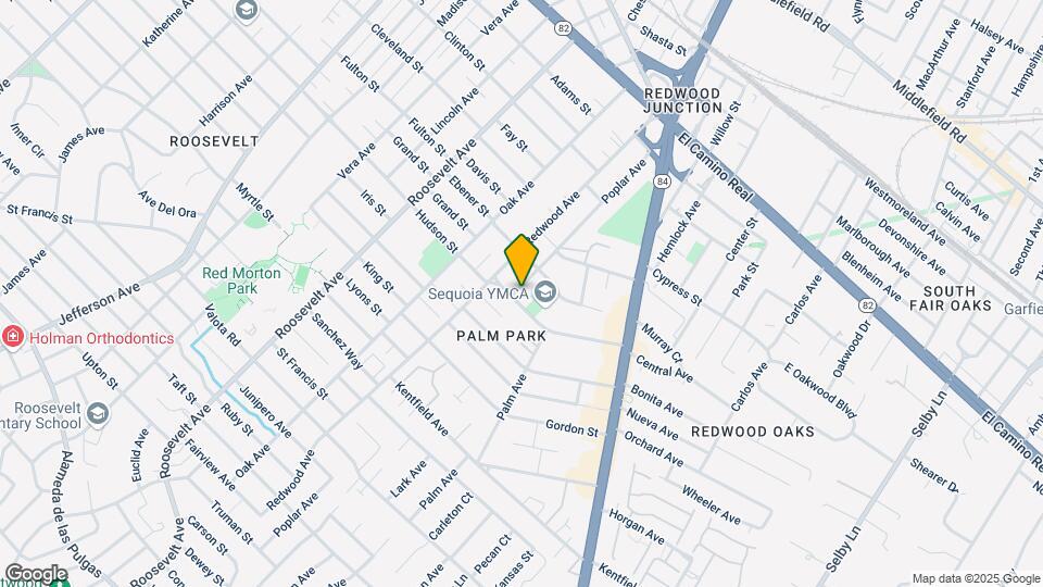 1385 Hudson St Map and Location Details