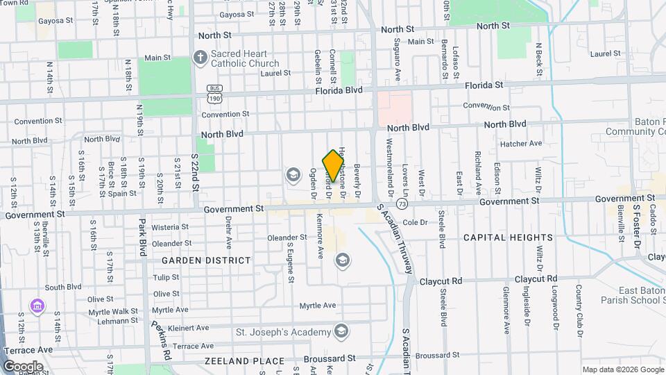 415 Bedford Dr Map and Location Details