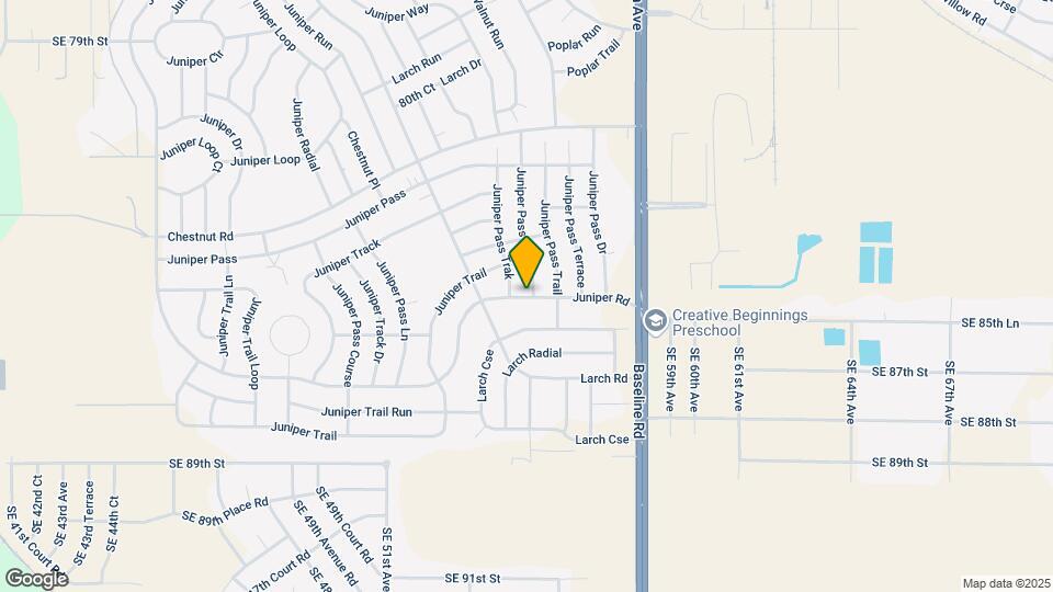 8862 Juniper Rd Map and Location Details