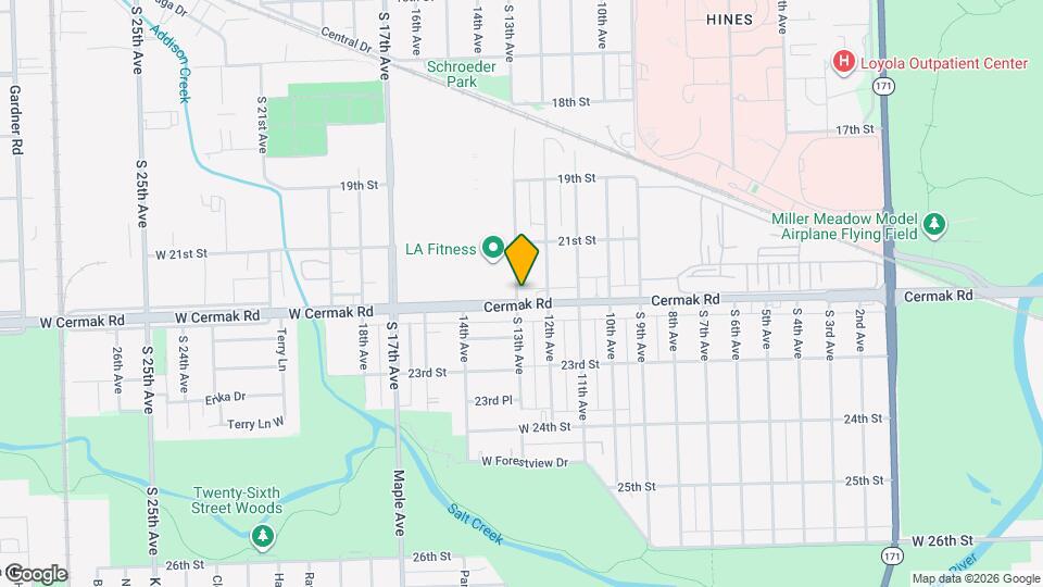 2939 S 13th Ave Map and Location Details