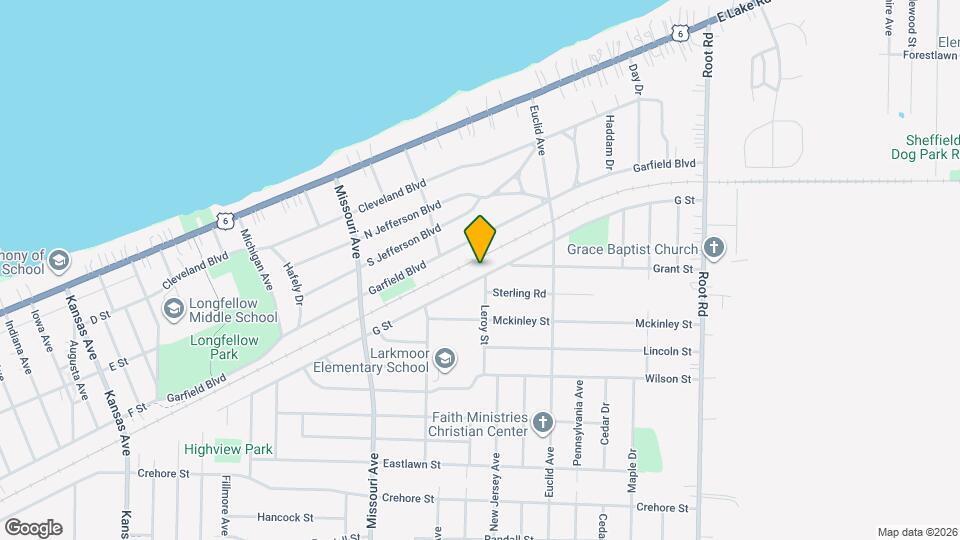 2733 G St Map and Location Details