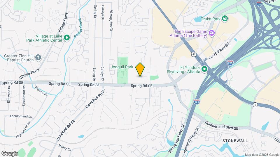 2557 Oakbourne Ln Map and Location Details