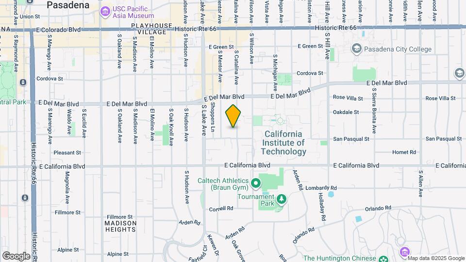 439 S Catalina Ave Map and Location Details