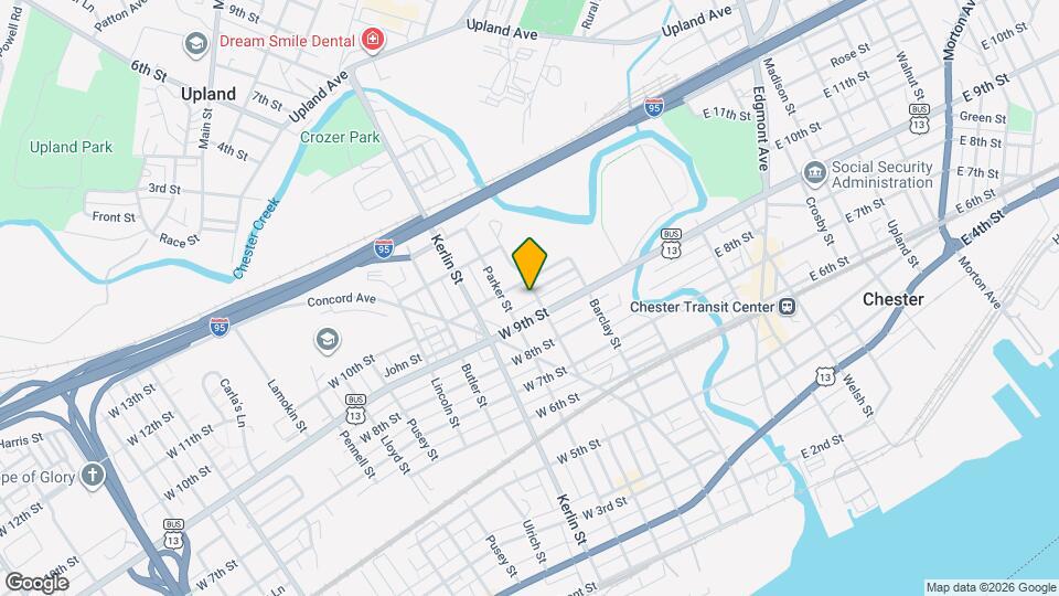 916 Fulton St Map and Location Details