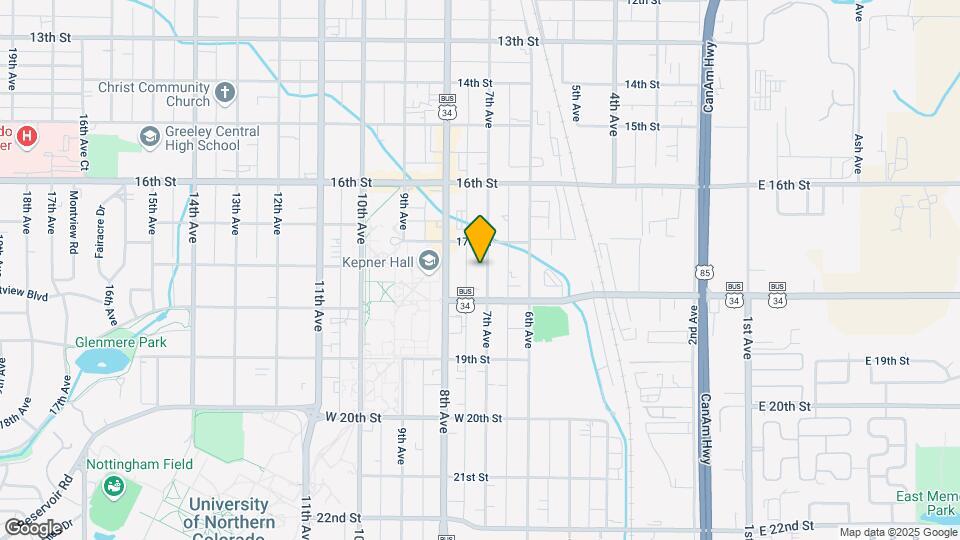 1723 7th Ave Map and Location Details