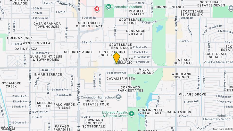 7502 E Thomas Map and Location Details