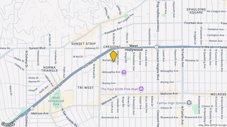 942 Croft Ave Map and Location Details