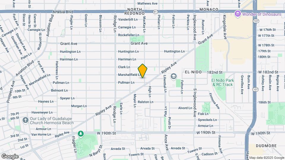 2321 Pullman Ln Map and Location Details