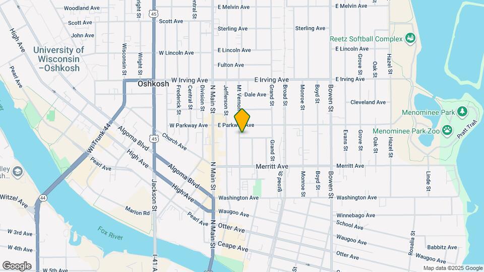 564 Mt Vernon St Map and Location Details