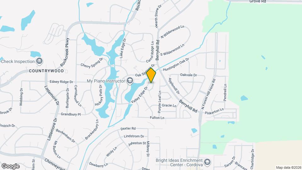 2241 Lake Hill Ct Map and Location Details