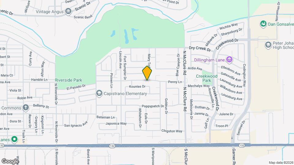 3116 Penny Ln Map and Location Details