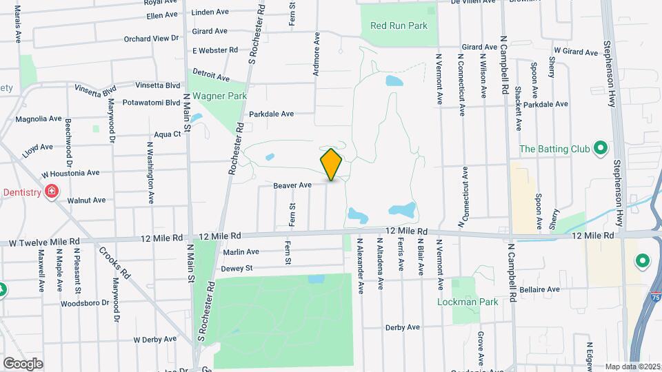 1944 Brookwood Ave Map and Location Details