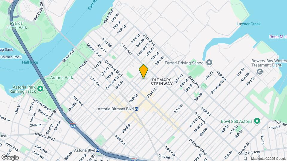 21-45 28th St Map and Location Details