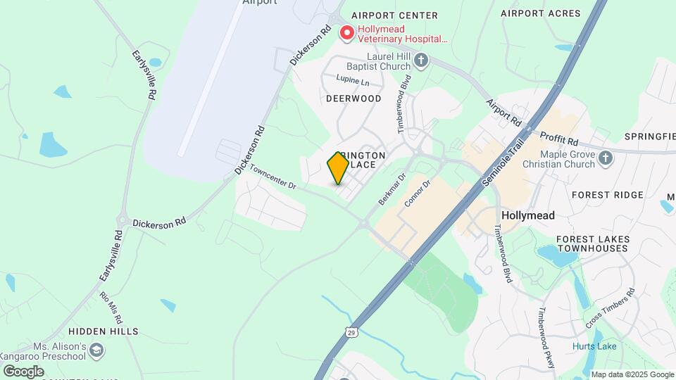 2452 Abington Dr Mapa y Detalles de la Ubicación