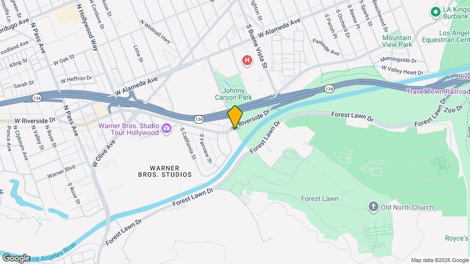 2900 W Riverside Dr Map and Location Details