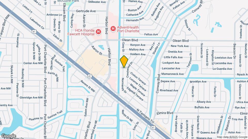 3196 Normandy Dr Map and Location Details