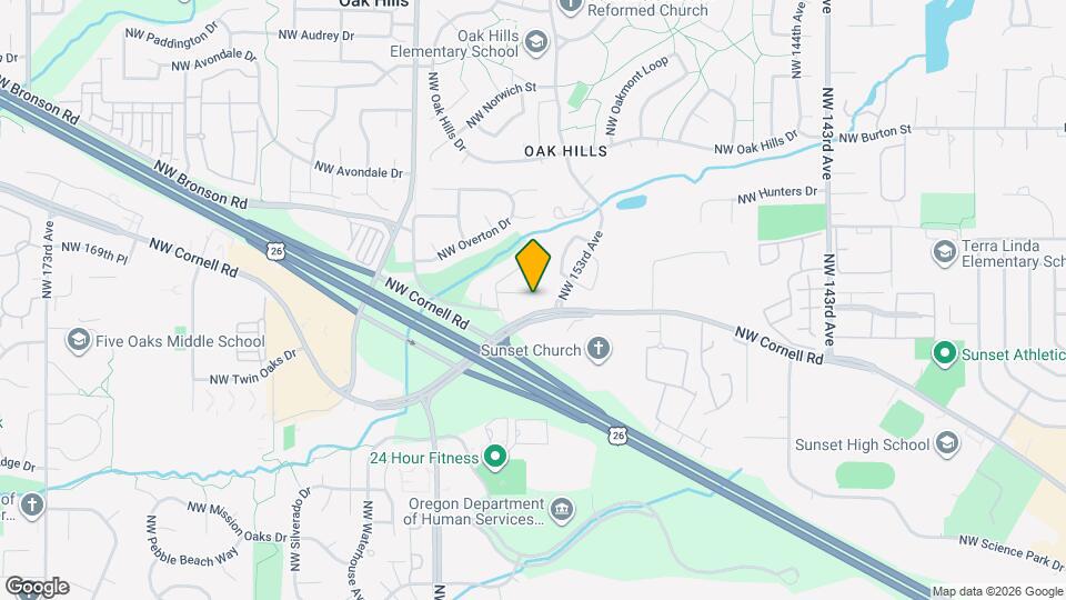15546 NW White Fox Dr Mapa y Detalles de la Ubicación