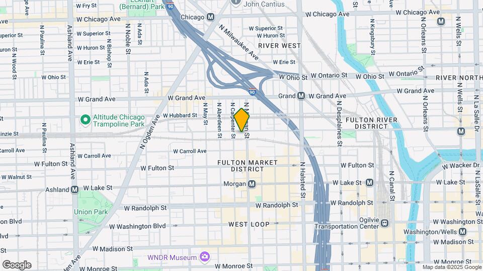370 N Morgan St Map and Location Details
