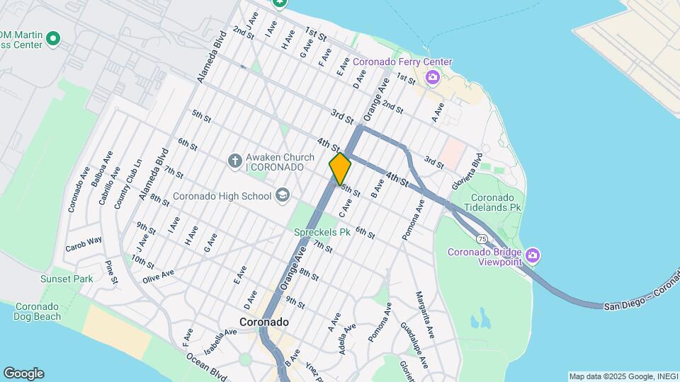 1110 5th St Map and Location Details