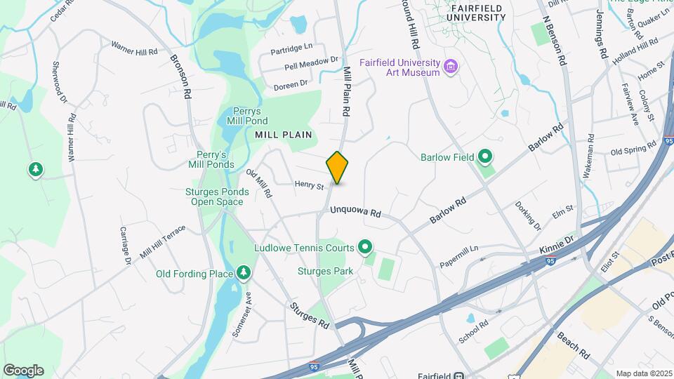 816 Mill Plain Rd, Unit Nice Fairfield apartment Mapa y Detalles de la Ubicación