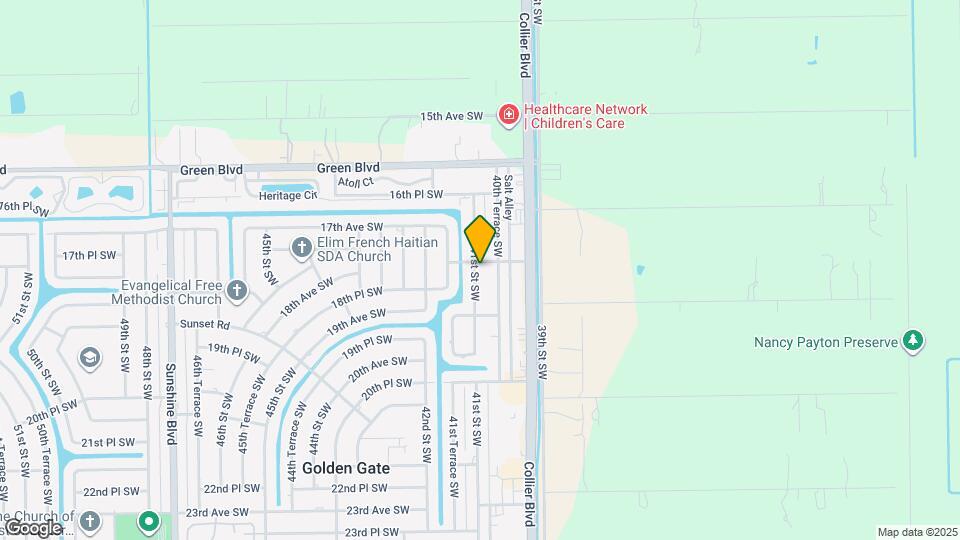 1806 41st St SW Map and Location Details