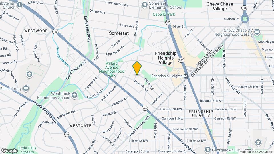 5305 Sherrill Ave, Unit B Mapa y Detalles de la Ubicación