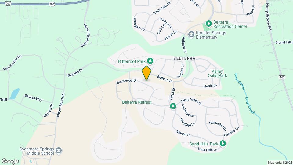 186 Brentwood Dr Mapa y Detalles de la Ubicación