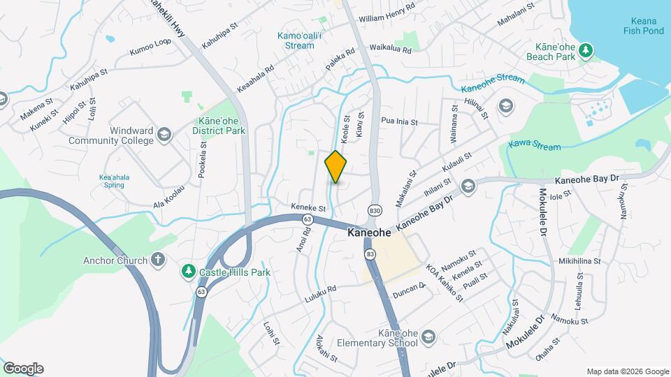 45-615-615 Keole St Map and Location Details