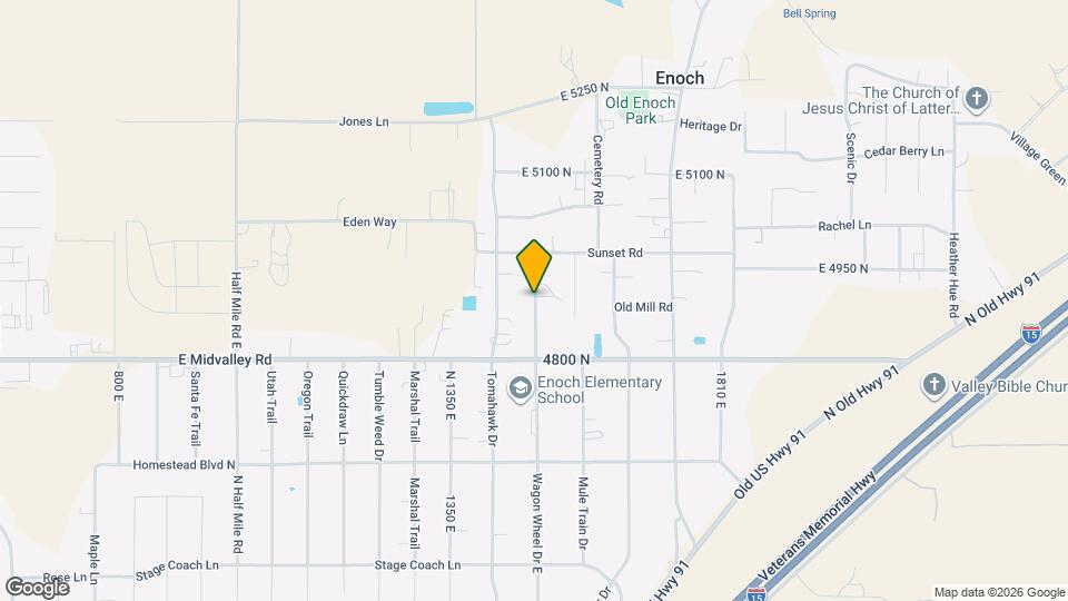 4910 Wagon Wheel Dr E Map and Location Details