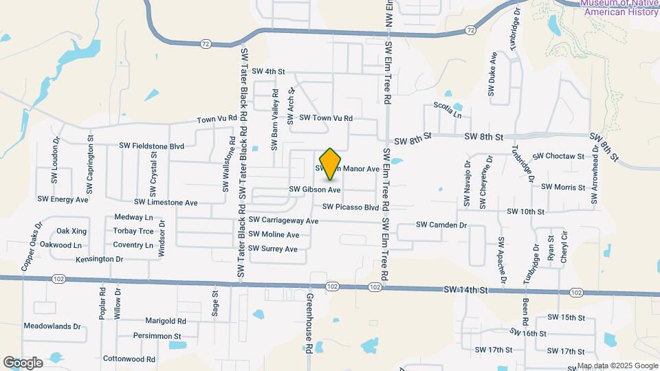 3504 SW Gibson Ave Map and Location Details