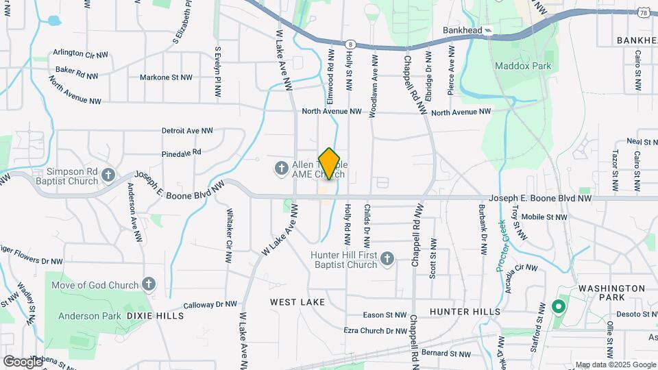 1545 Simpson Rd Map and Location Details