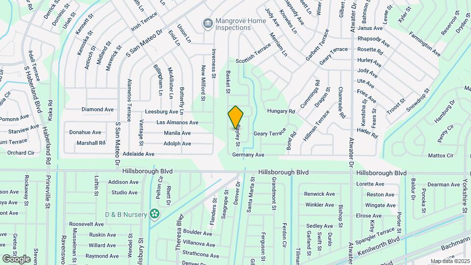 5153 Bayley St Map and Location Details