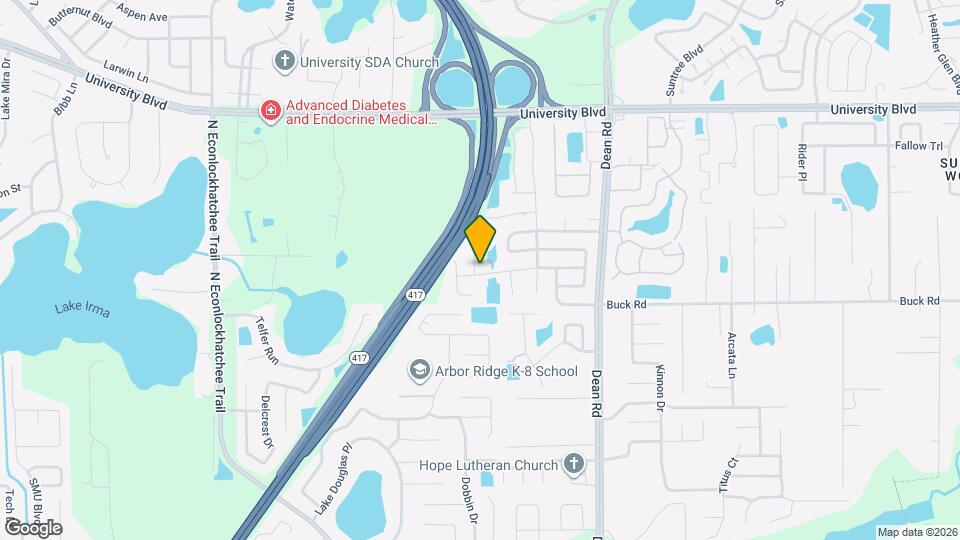 3711 Linsbury St Map and Location Details