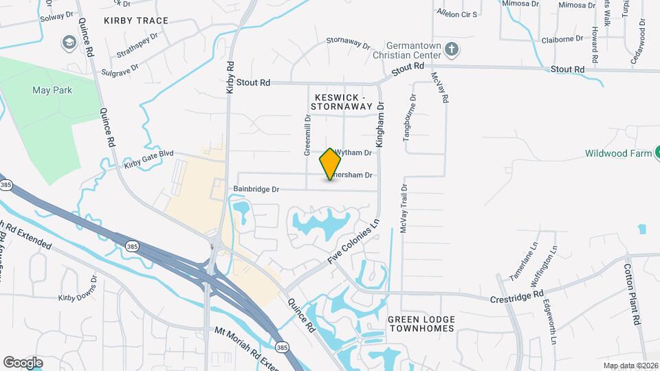 6816 Bainbridge Dr Map and Location Details