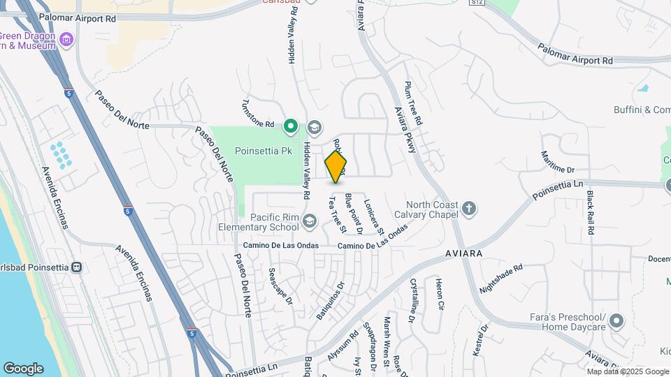 1188 Abelia Ave Mapa y Detalles de la Ubicación