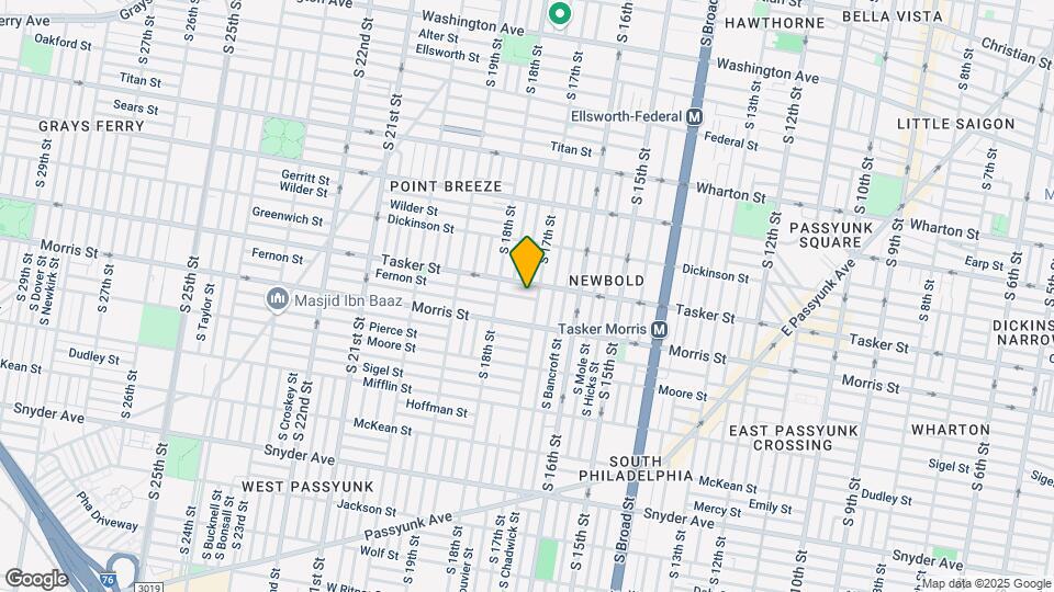 1713 Fernon St Map and Location Details