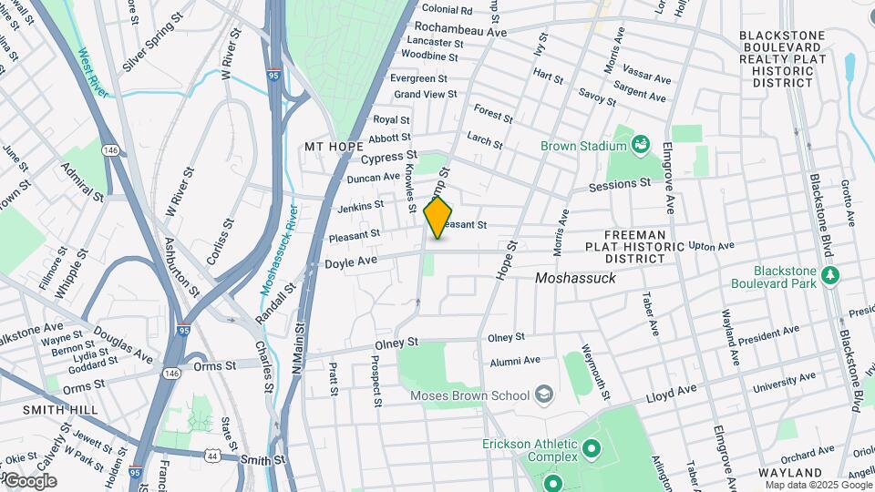 120 Doyle Ave Mapa y Detalles de la Ubicación