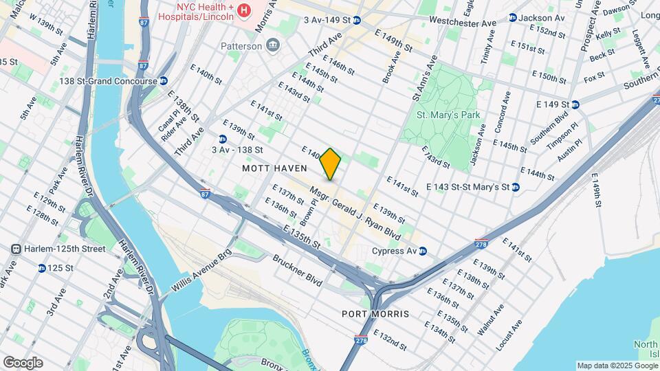 494 E 139th St Map and Location Details
