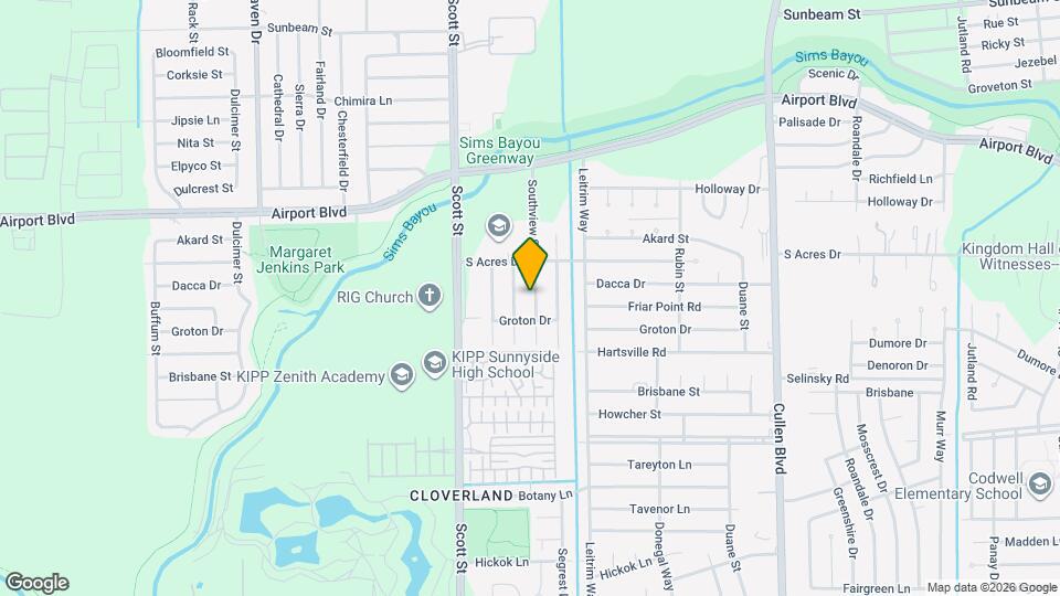 10906 Southview St Map and Location Details