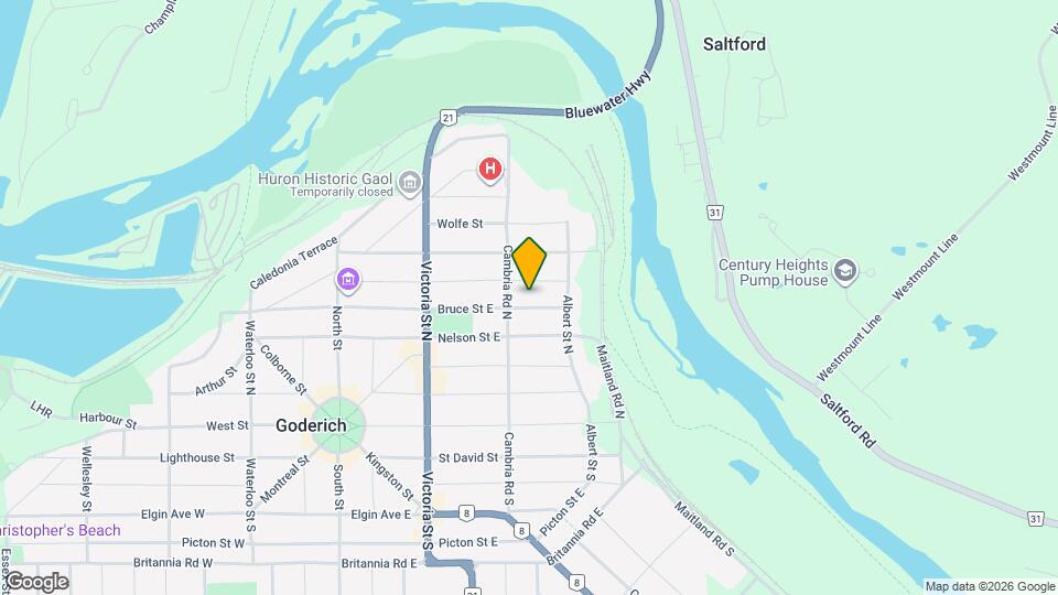 151 Bruce St E Map and Location Details