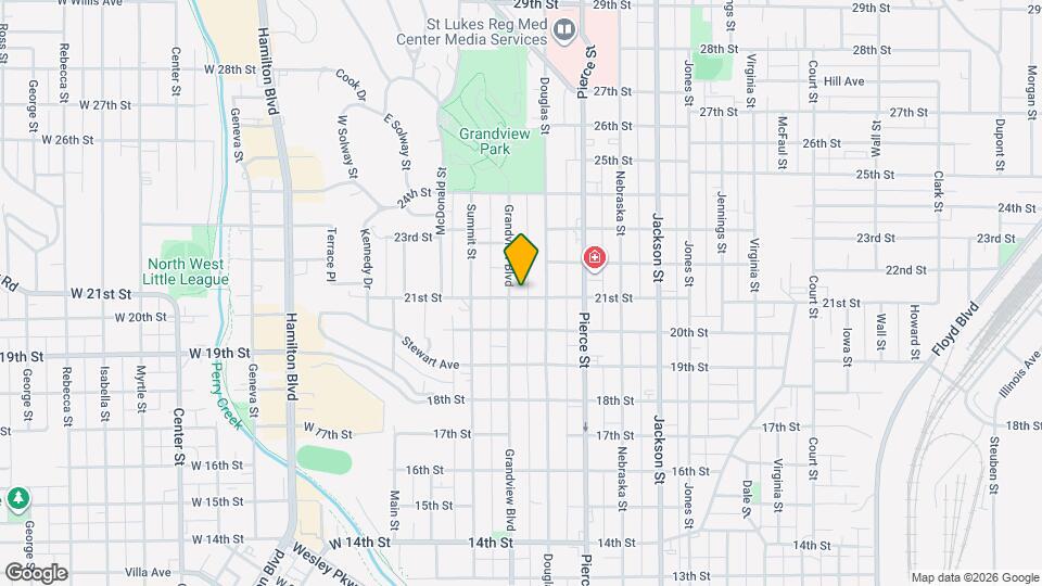 305 21st St Map and Location Details