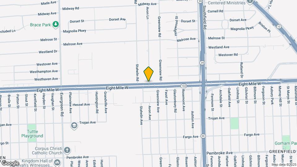 18705 Avon Ln Mapa y Detalles de la Ubicación