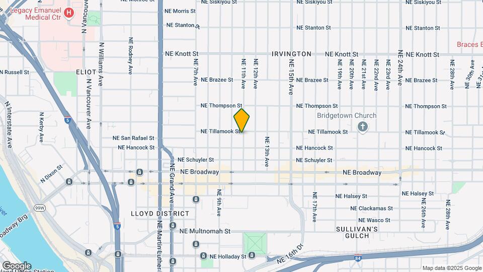 2017-2019-2019 NE 11th Ave Map and Location Details