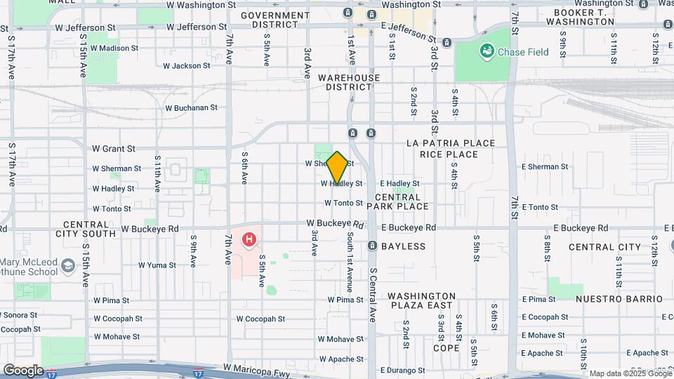 905 S 2nd Ave Map and Location Details