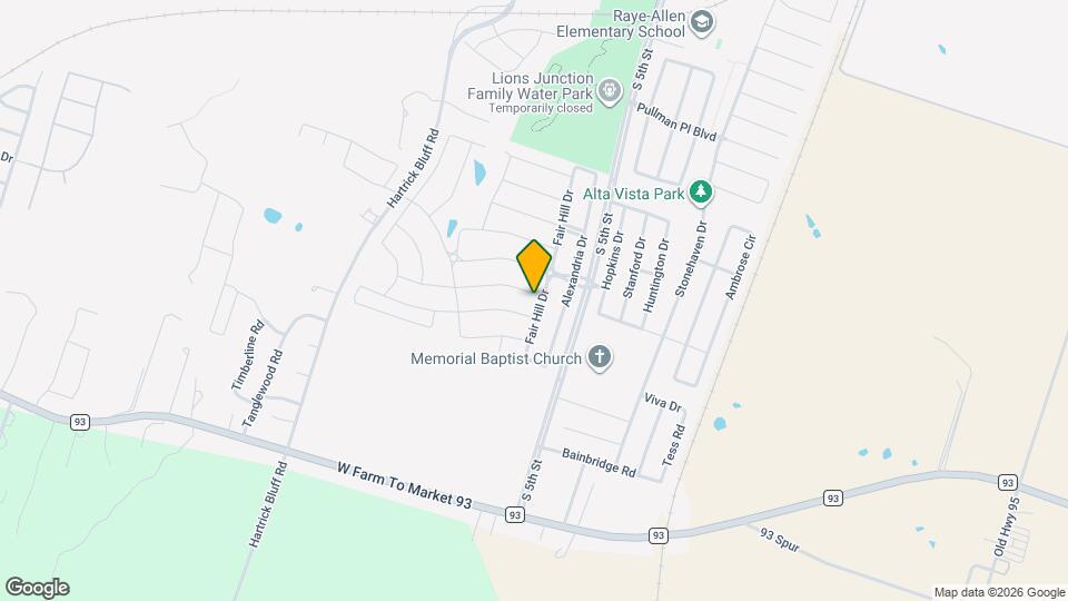 409 Cross Dr. Map and Location Details