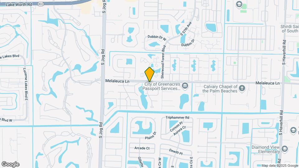 6101 Rainbow Cir Map and Location Details