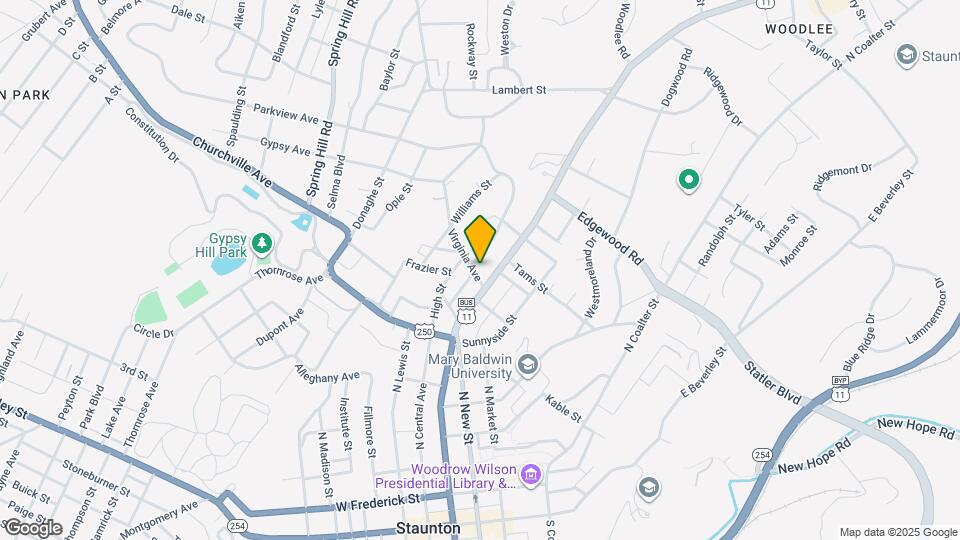 15 Virginia Ave Map and Location Details