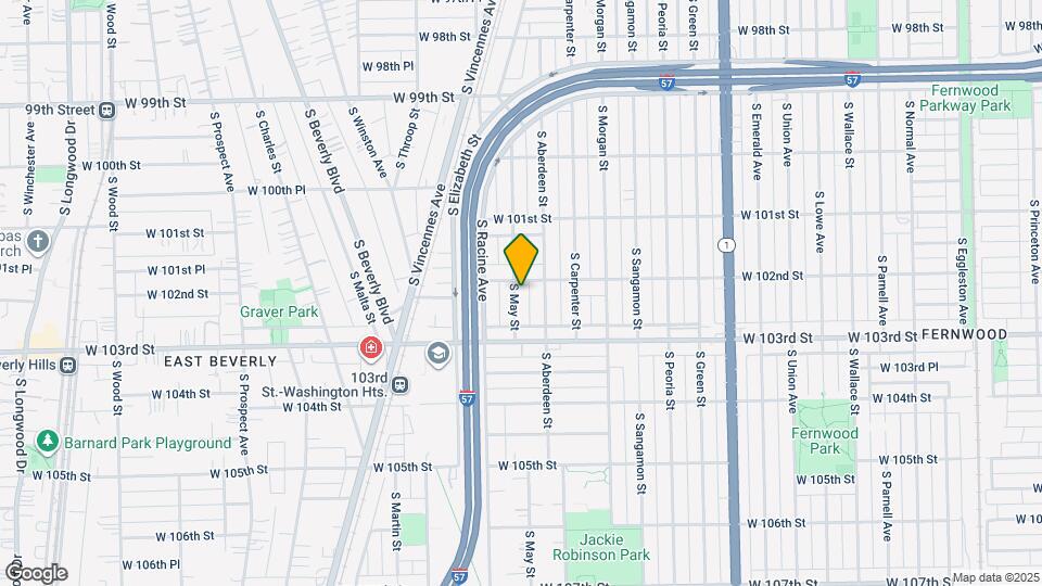 10209 S May St Map and Location Details